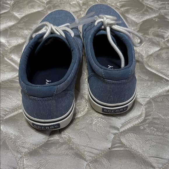 Sperry Men's Denim Blue Sneakers - Picture 1 of 5